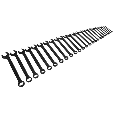 Sealey AK63264B Combination Spanner Set 25pc Metric - Black Series - AK63264B - Sealey Tools UK - Trade Counter Direct