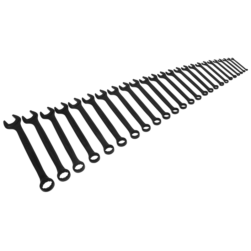 Sealey AK63264B Combination Spanner Set 25pc Metric - Black Series - AK63264B - Sealey Tools UK - Trade Counter Direct