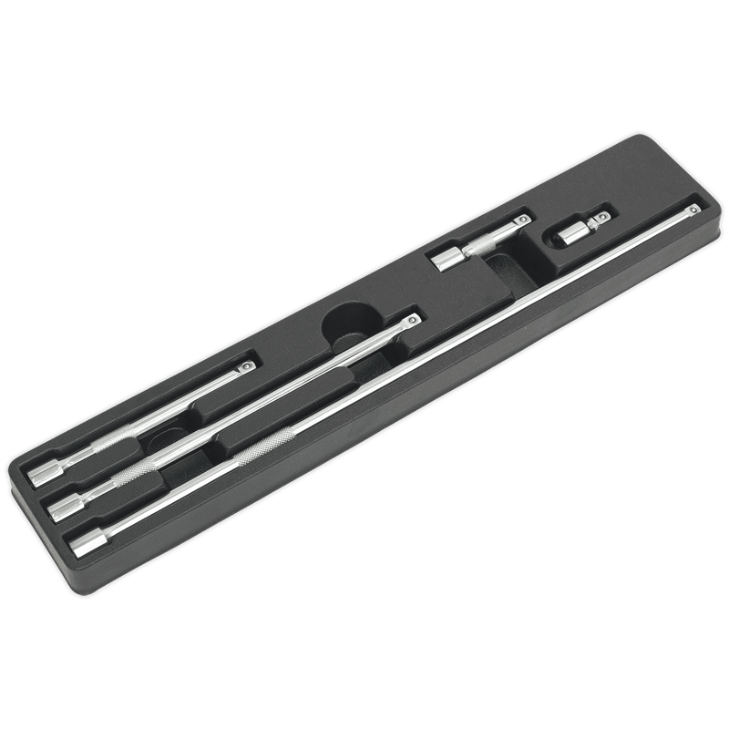 Sealey AK6341 Extension Bar Set 5pc 3/8"Sq Drive - AK6341 - Sealey Tools UK - Trade Counter Direct