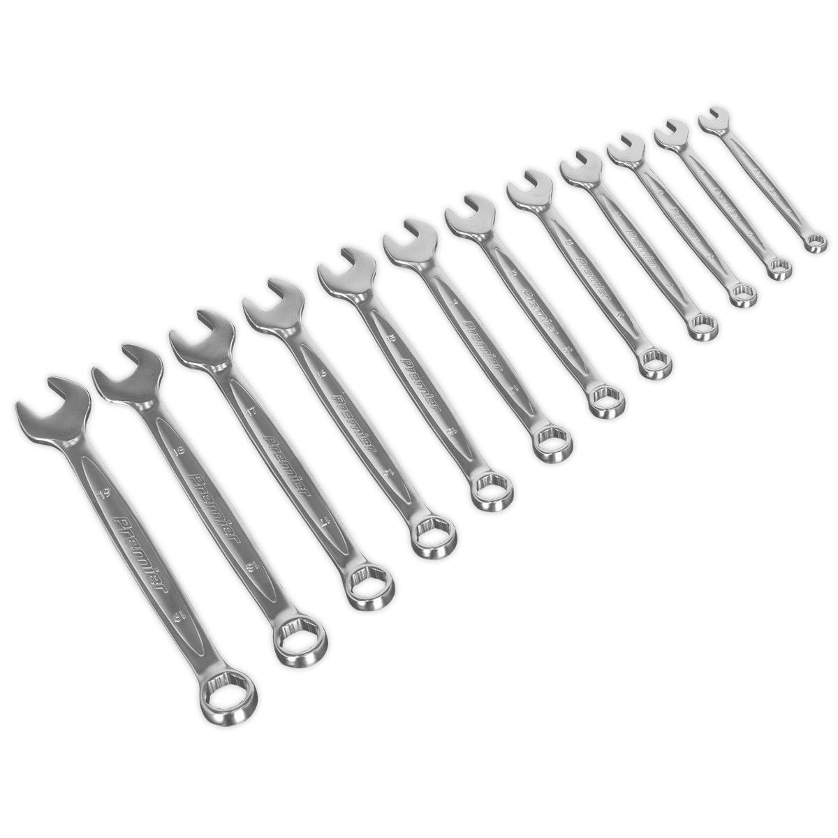Sealey AK63921 Combination Spanner Set 12pc Lock - On™ 6pt - Metric - AK63921 - Sealey Tools UK - Trade Counter Direct