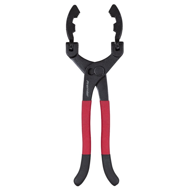 Sealey AK6417 Premier Adjustable Swivel Jaw Filter Pliers 57-120mm - AK6417 - Sealey Tools UK - Trade Counter Direct
