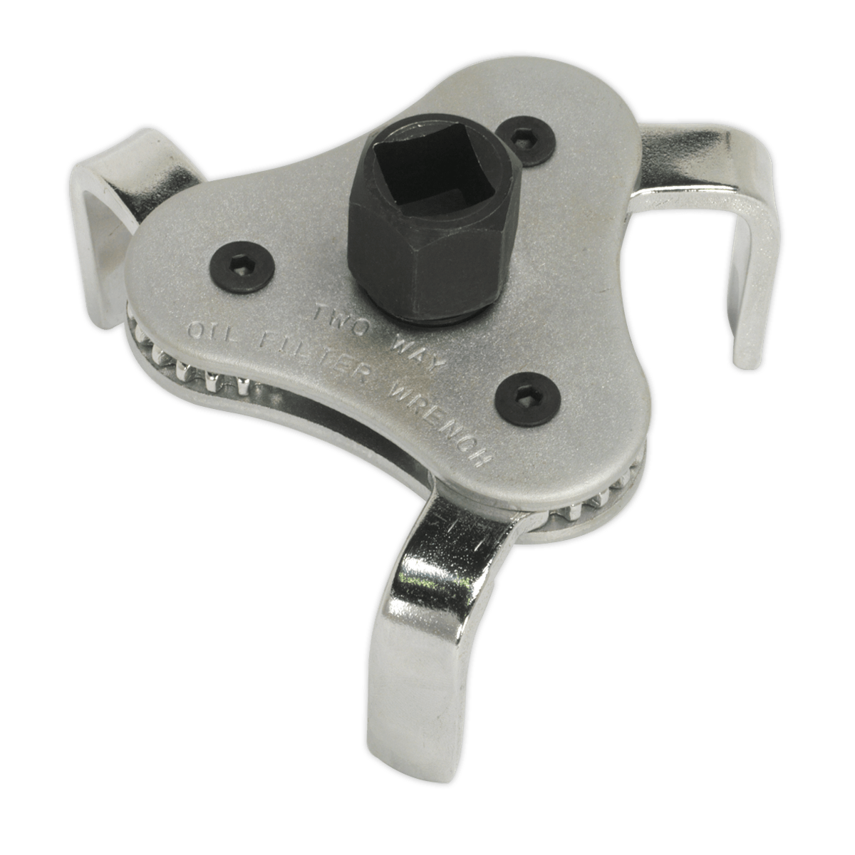 Sealey AK642 Oil Filter Claw Wrench 3/8" & 1/2"Sq Drive 63-103mm Capacity - AK642 - Sealey Tools UK - Trade Counter Direct