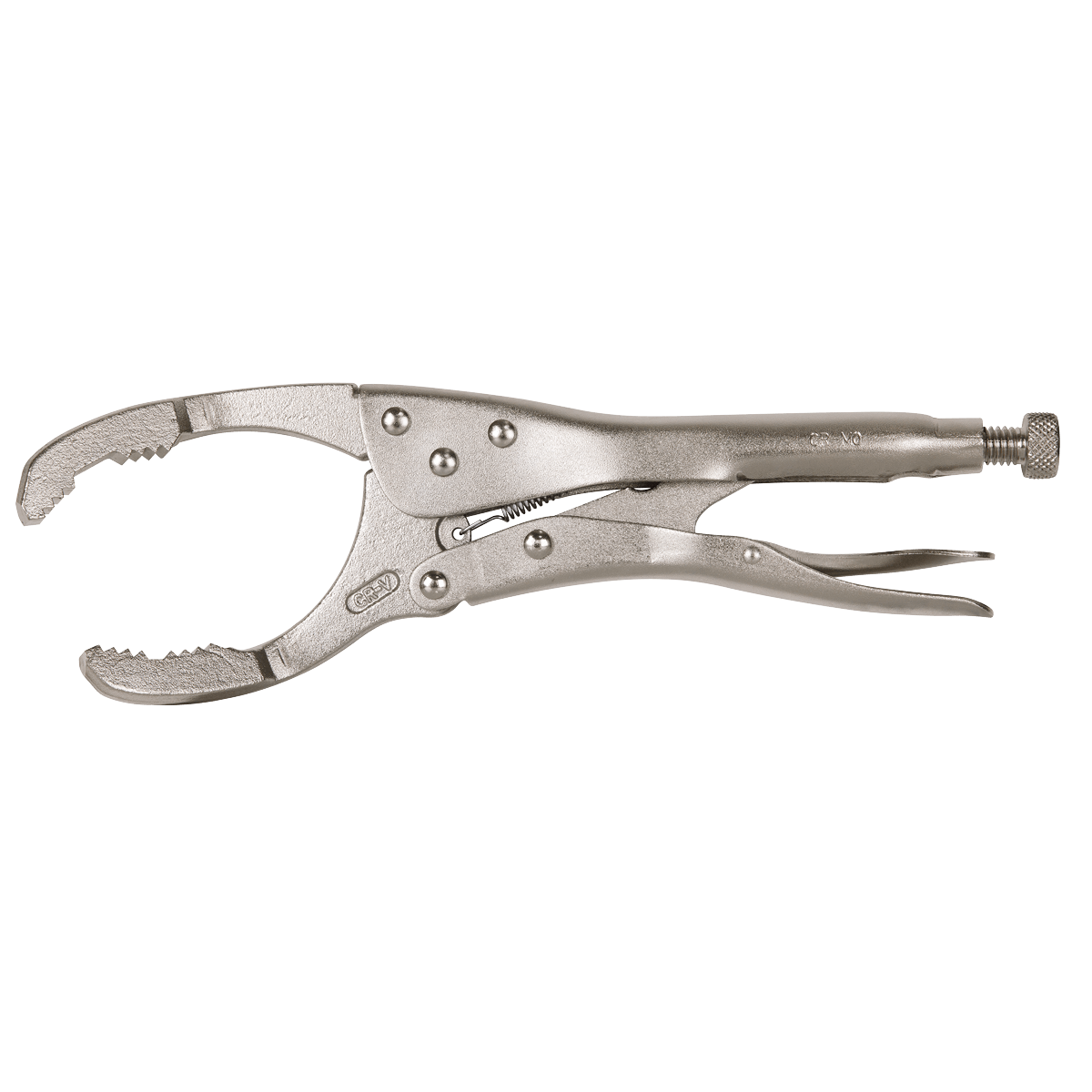 Sealey AK6423 Angled Oil Filter Locking Pliers 45-130mm Capacity - AK6423 - Sealey Tools UK - Trade Counter Direct