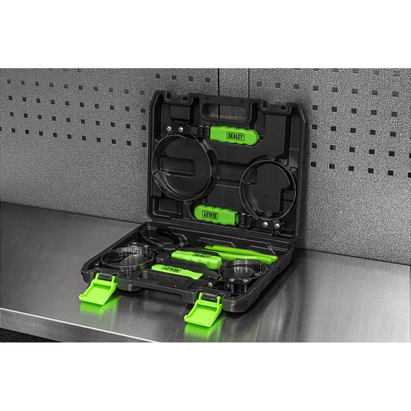 Sealey AK6424 Oil Filter Removal Kit 5pc - AK6424 - Sealey Tools UK - Trade Counter Direct