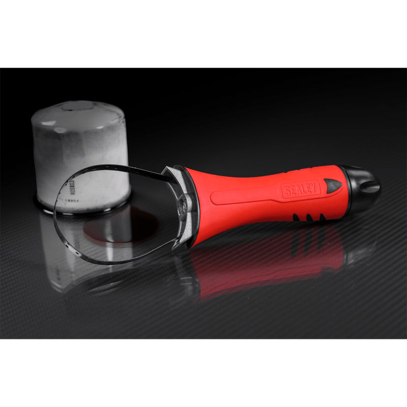 Sealey AK6441 Oil Filter Band Wrench 65-105mm Capacity - AK6441 - Sealey Tools UK - Trade Counter Direct