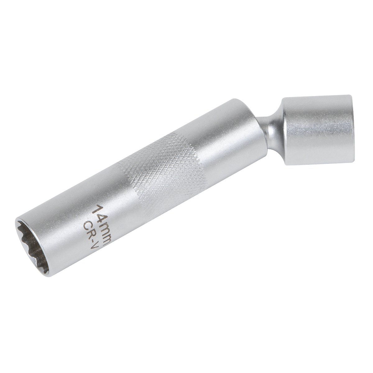 Sealey AK6569 Spark Plug Socket with Universal Joint 3/8"Sq Drive 12-Point 14mm - AK6569 - Sealey Tools UK - Trade Counter Direct