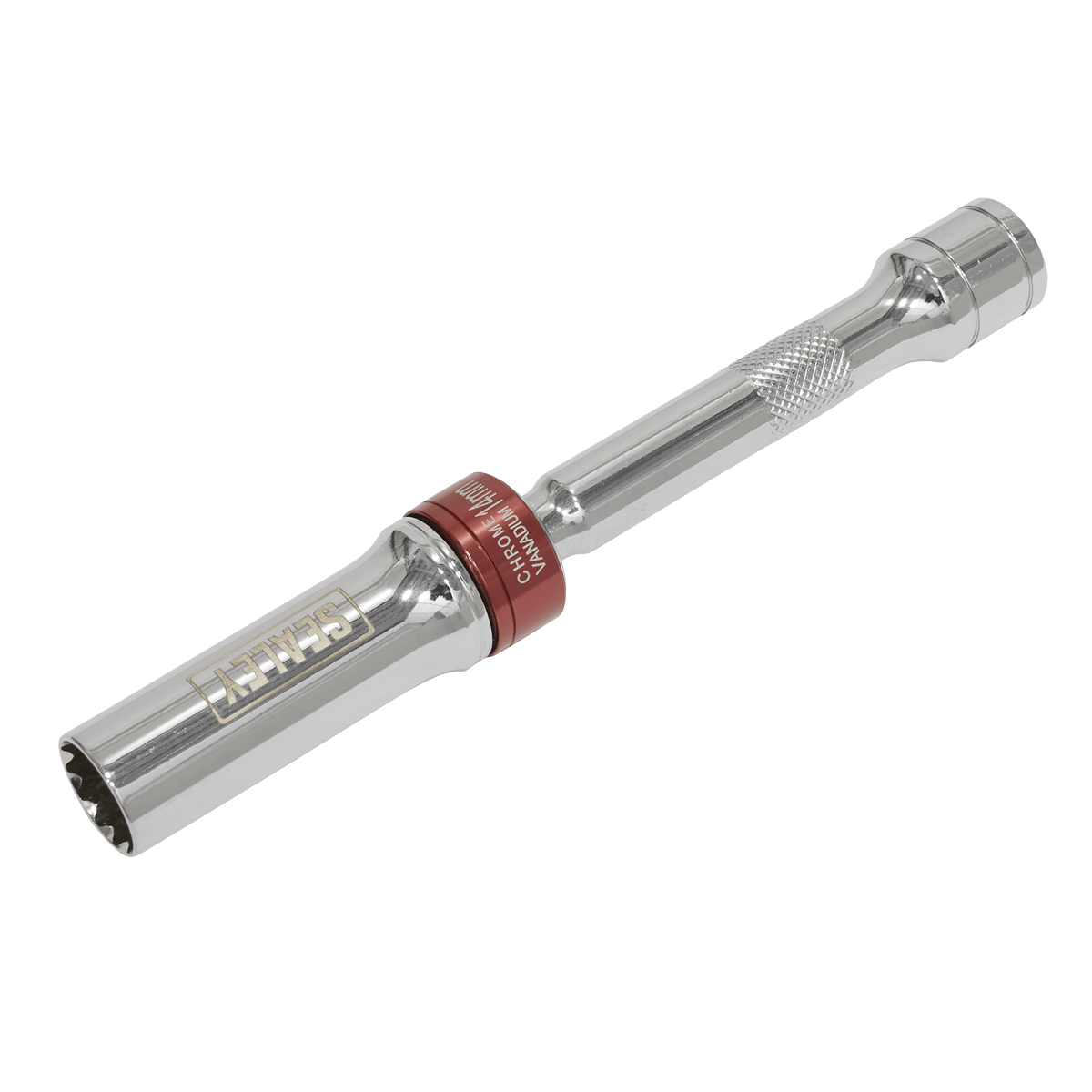 Sealey AK6570 Spark Plug Socket with Universal Joint 3/8"Sq Drive 12-Point 150 x 14mm - AK6570 - Sealey Tools UK - Trade Counter Direct
