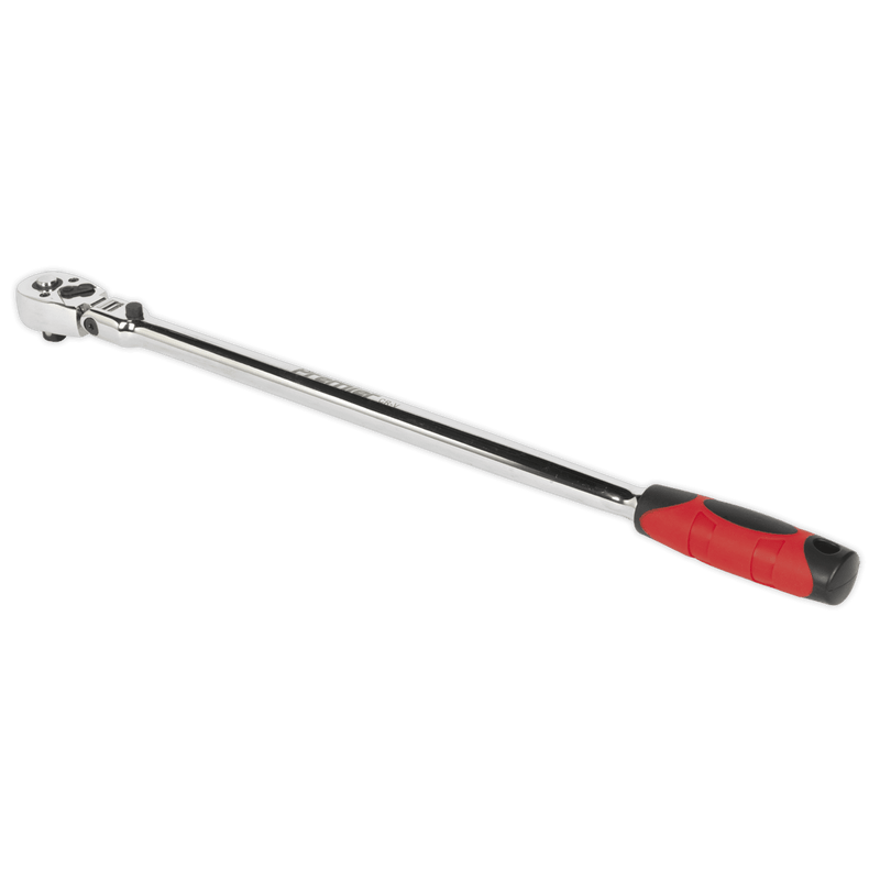 Sealey AK6697 Ratchet Wrench Flexi - Head Extra - Long 455mm 3/8"Sq Drive - AK6697 - Sealey Tools UK - Trade Counter Direct