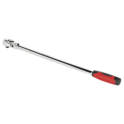 Sealey AK6698 Ratchet Wrench Flexi - Head Extra - Long 600mm 1/2"Sq Drive - AK6698 - Sealey Tools UK - Trade Counter Direct