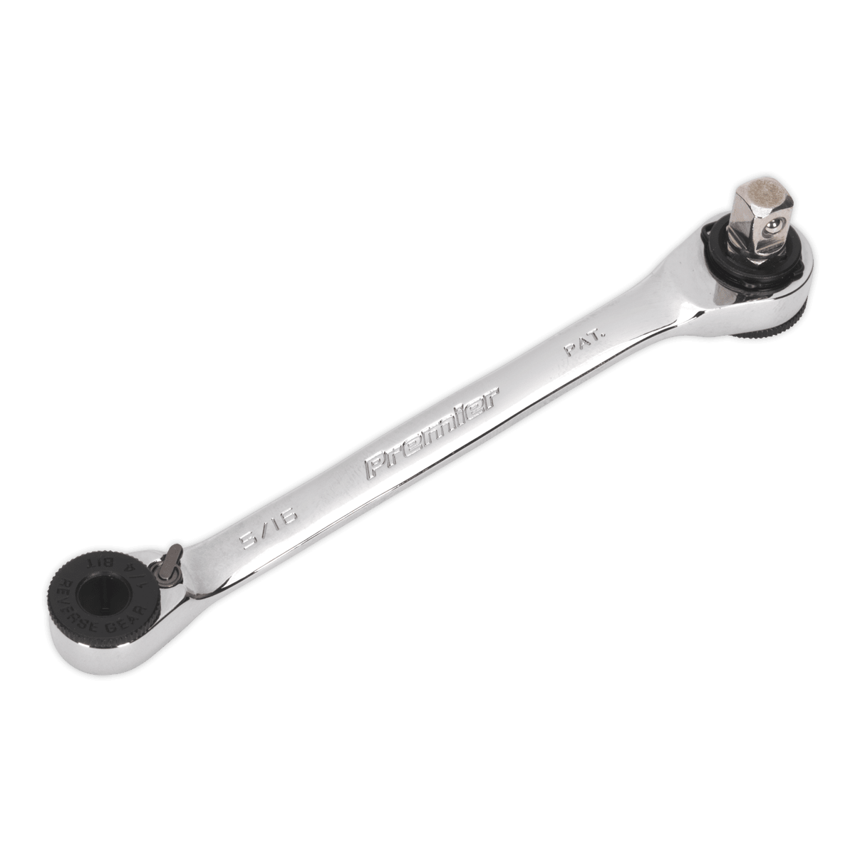 Sealey AK6967 Ratchet Spanner 1/4"Hex x 5/16"Hex Drive with 1/4"Sq Drive Adaptor - AK6967 - Sealey Tools UK - Trade Counter Direct