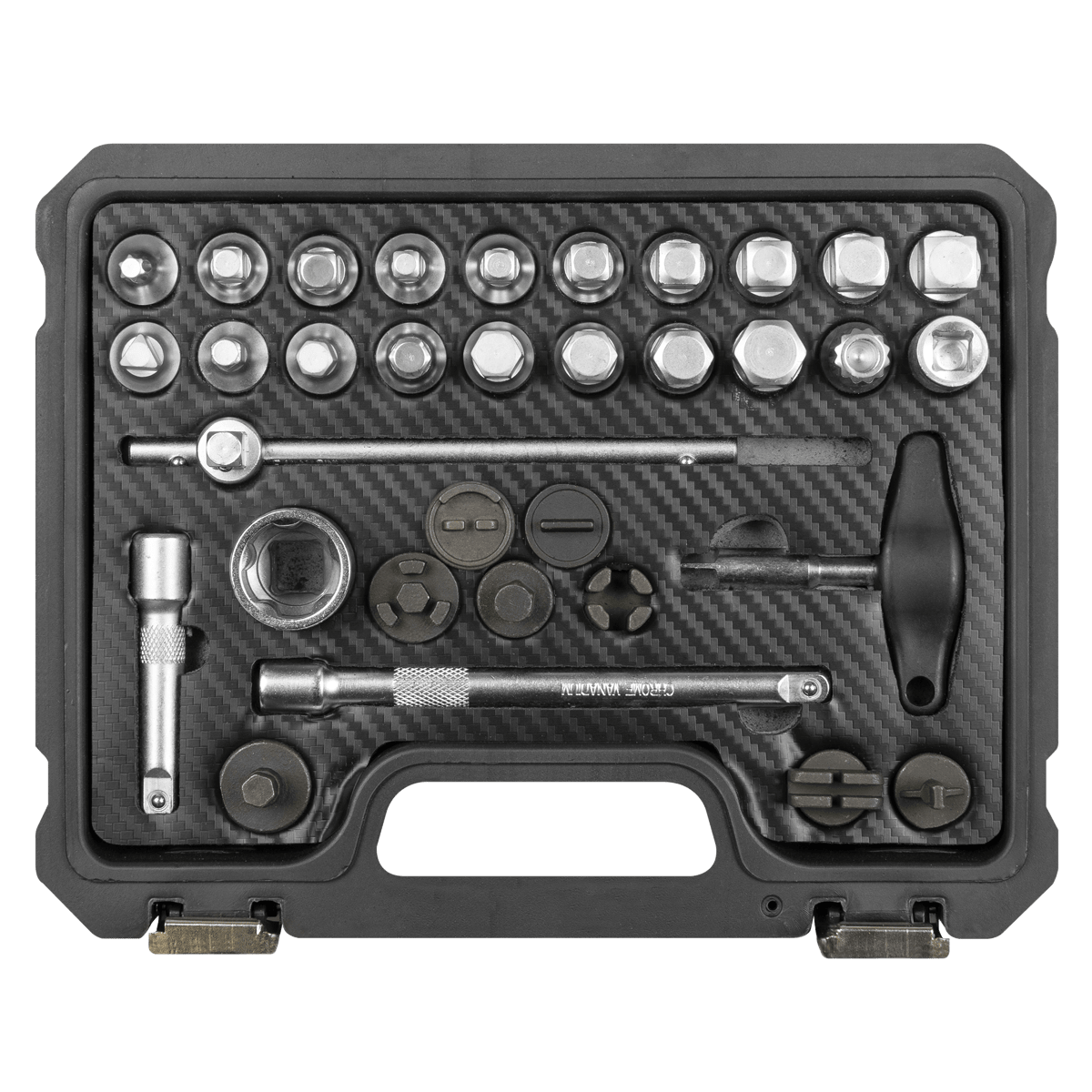 Sealey AK758 Master Oil Drain Plug Removal Kit 33pc - AK758 - Sealey Tools UK - Trade Counter Direct