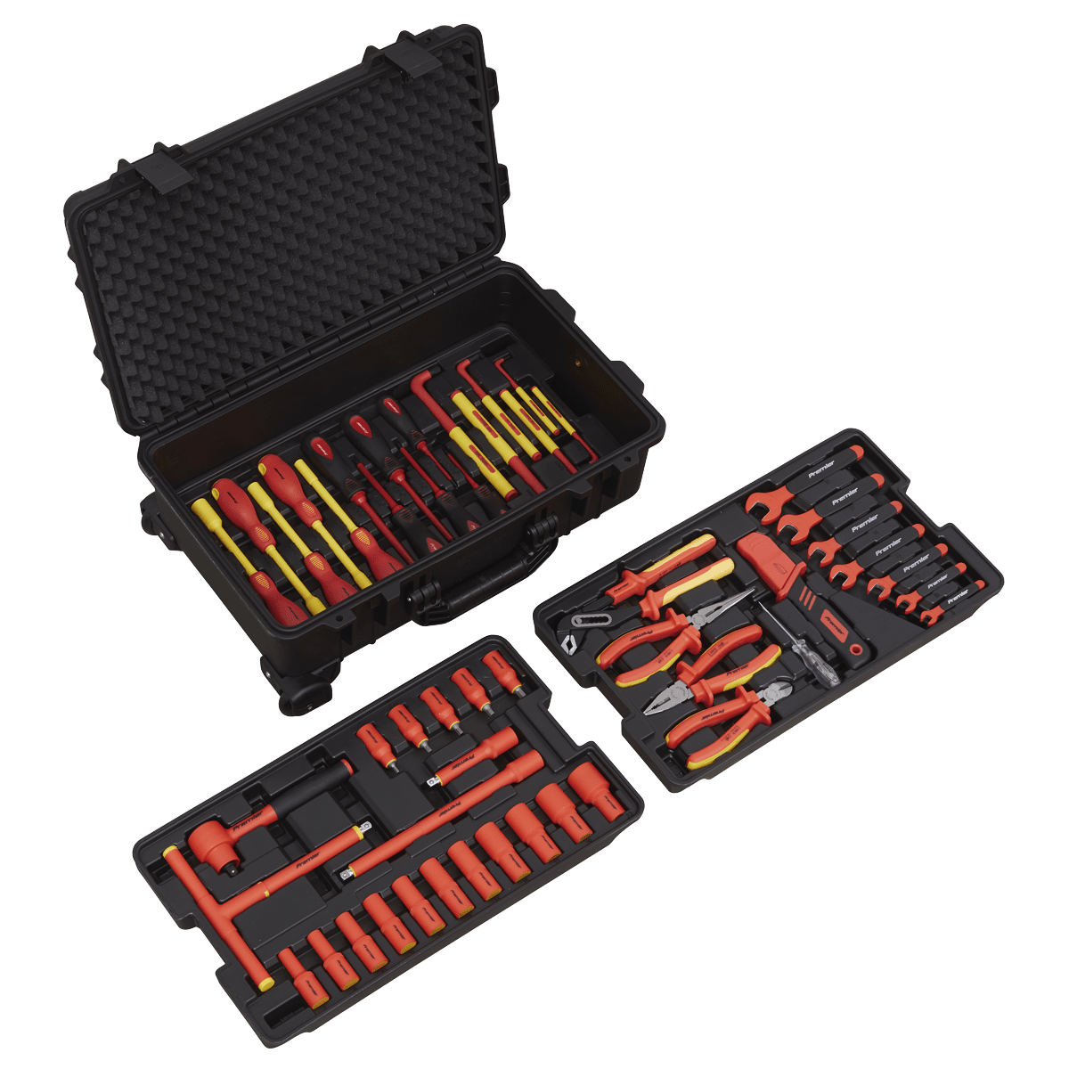 Sealey AK7938 1000V Insulated Tool Kit 3/8"Sq Drive 50pc - AK7938 - Sealey Tools UK - Trade Counter Direct