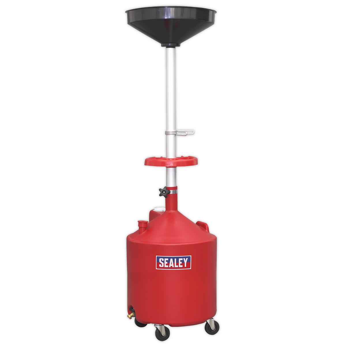 Sealey AK80D Mobile Oil Drainer 80L Gravity Discharge - AK80D - Sealey Tools UK - Trade Counter Direct
