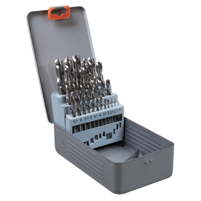 Sealey AK8191 Left-Hand Spiral Drill Bit Set 25pc - AK8191 - Sealey Tools UK - Trade Counter Direct