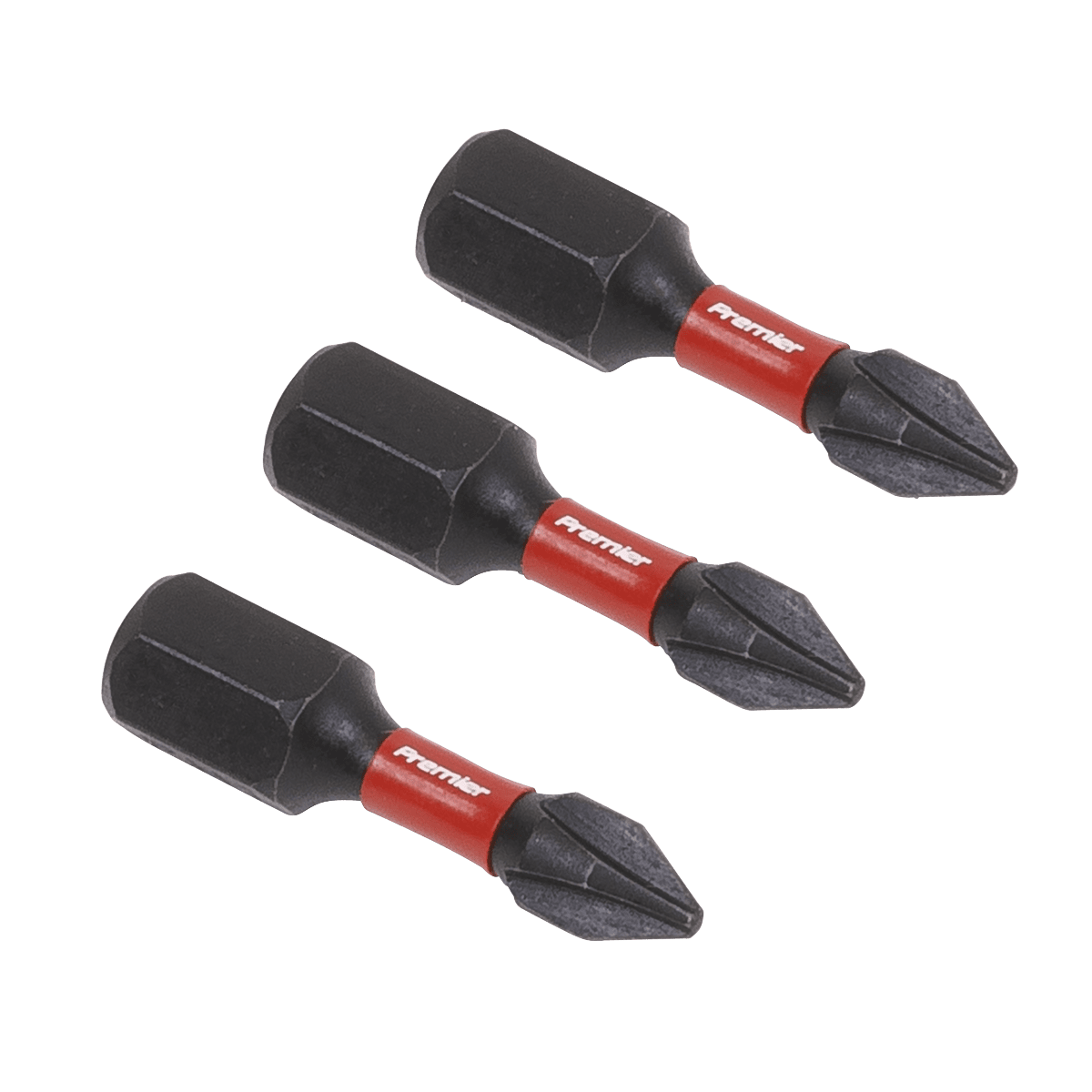Sealey AK8204 Phillips 1 Impact Power Tool Bits 25mm - 3pc - AK8204 - Sealey Tools UK - Trade Counter Direct