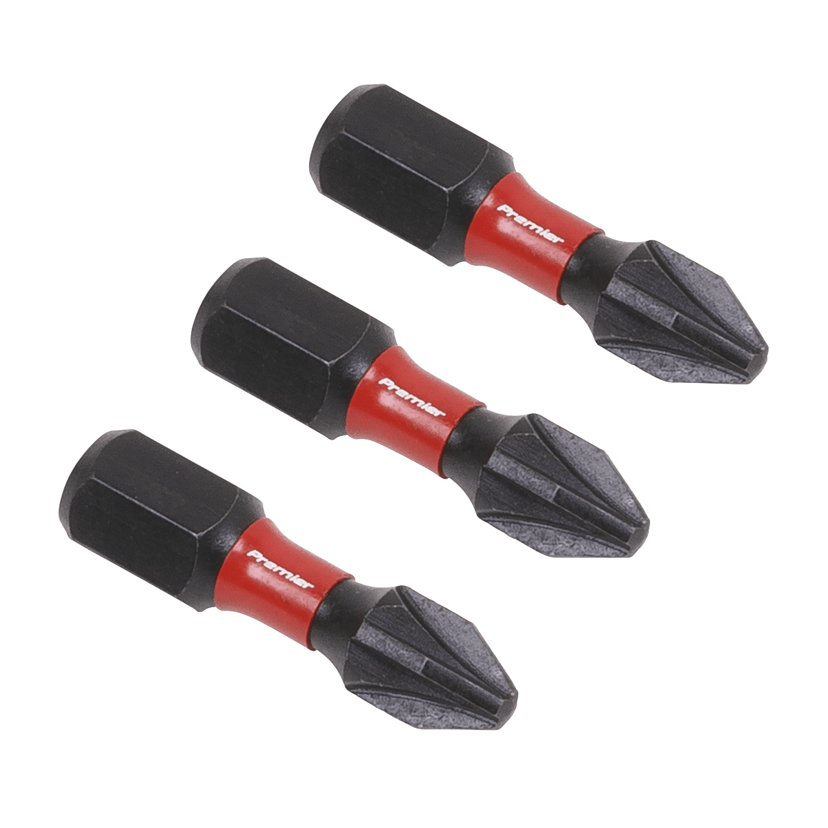 Sealey AK8208 Pozi 2 Impact Power Tool Bits 25mm - 3pc - AK8208 - Sealey Tools UK - Trade Counter Direct