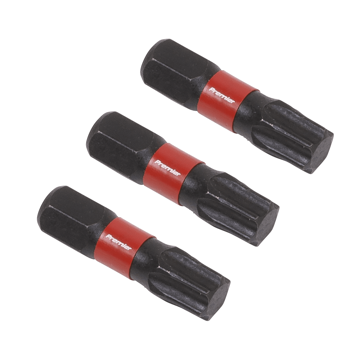 Sealey AK8221 TRX - Star* T40 Impact Power Tool Bits 25mm - 3pc - AK8221 - Sealey Tools UK - Trade Counter Direct