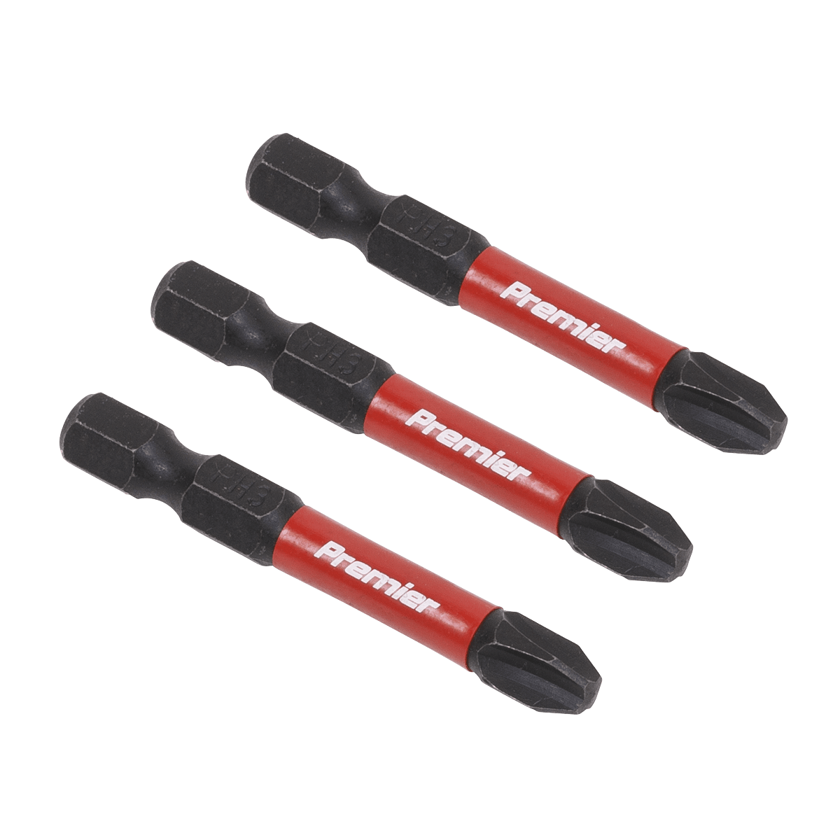 Sealey AK8231 Phillips 3 Impact Power Tool Bits 50mm - 3pc - AK8231 - Sealey Tools UK - Trade Counter Direct