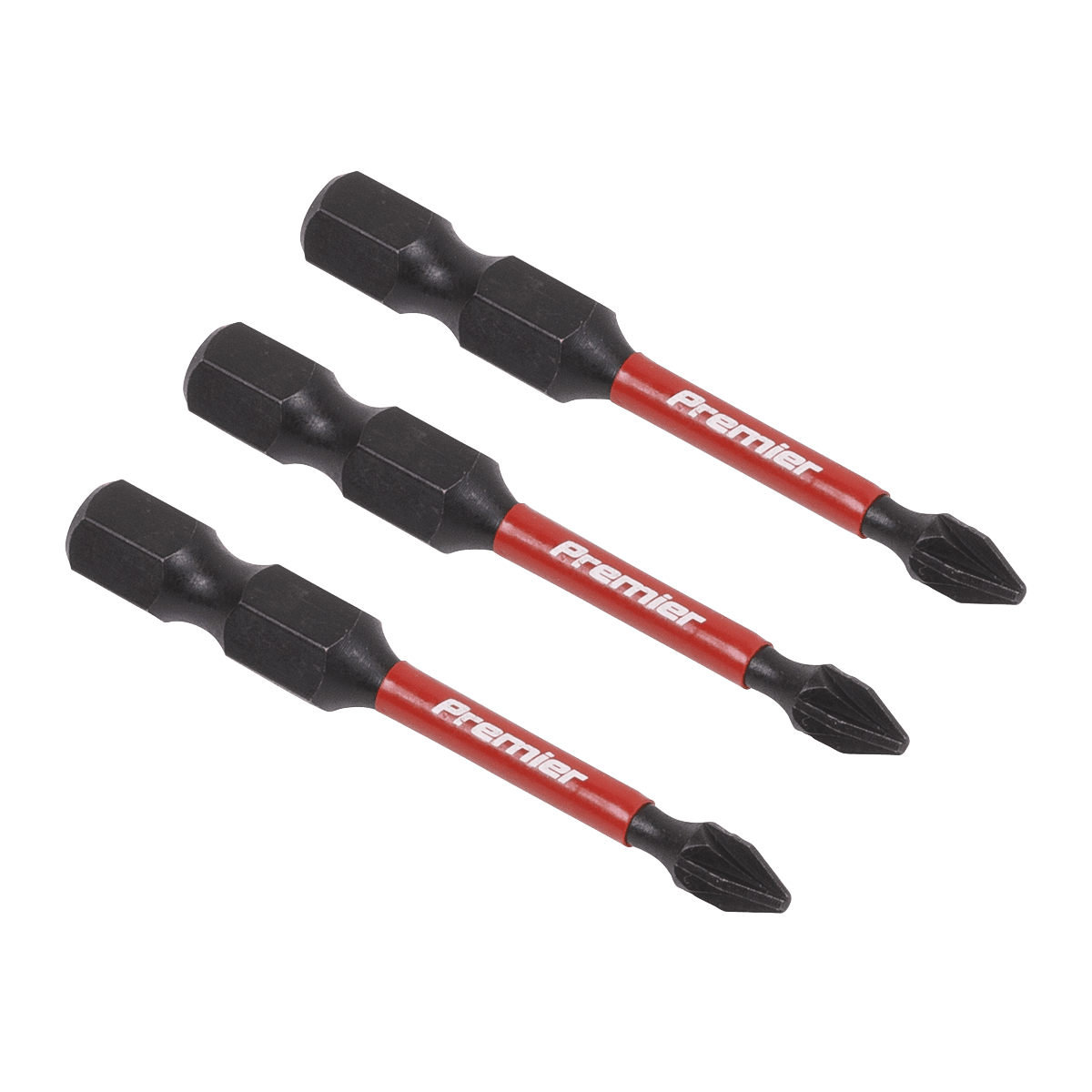 Sealey AK8232 Pozi 1 Impact Power Tool Bits 50mm - 3pc - AK8232 - Sealey Tools UK - Trade Counter Direct