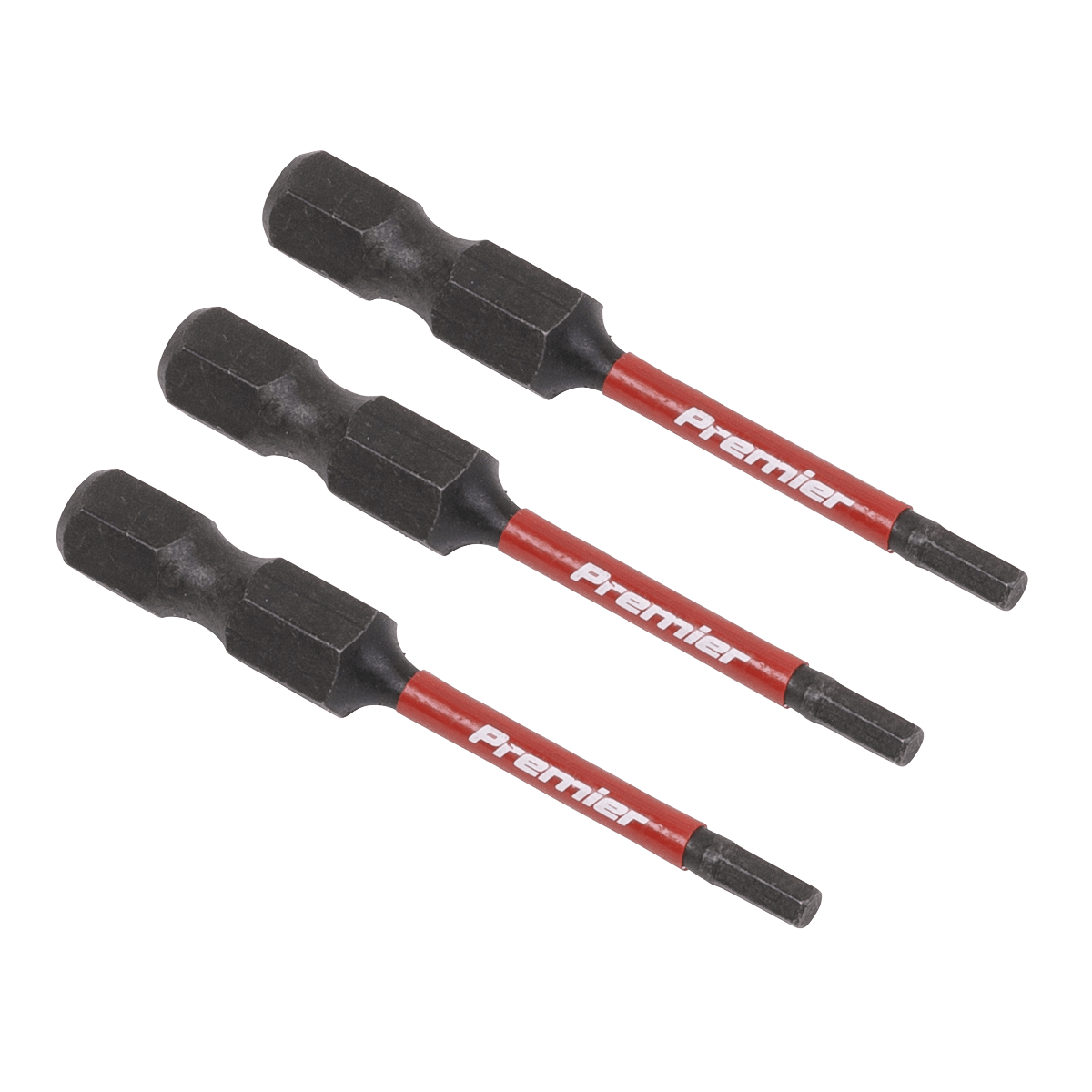 Sealey AK8235 Hex 2.5mm Impact Power Tool Bits 50mm - 3pc - AK8235 - Sealey Tools UK - Trade Counter Direct