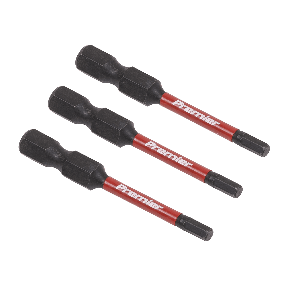 Sealey AK8236 Hex 3mm Impact Power Tool Bits 50mm - 3pc - AK8236 - Sealey Tools UK - Trade Counter Direct