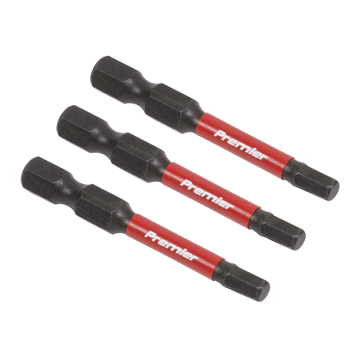 Sealey AK8237 Hex 4mm Impact Power Tool Bits 50mm - 3pc - AK8237 - Sealey Tools UK - Trade Counter Direct