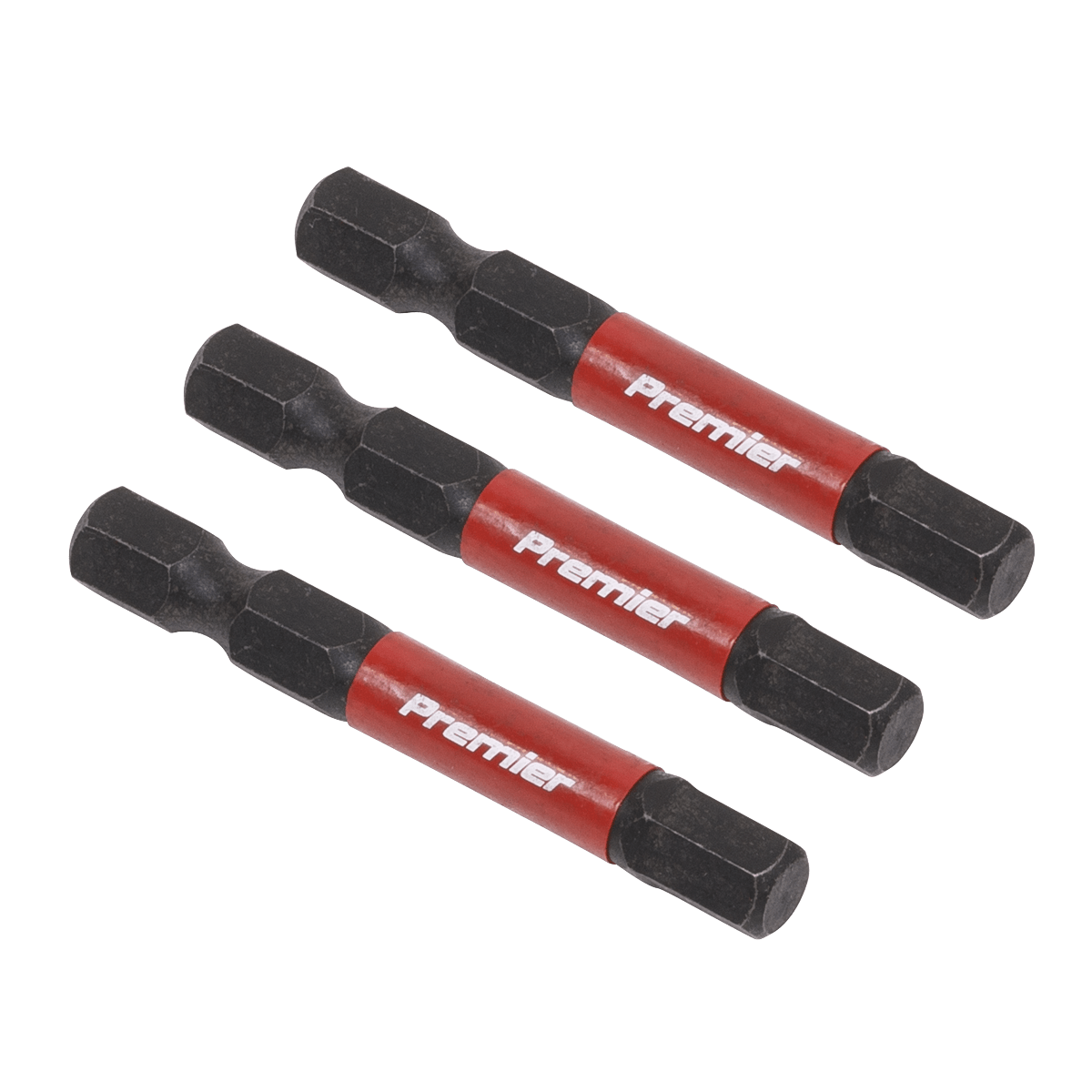 Sealey AK8239 Hex 6mm Impact Power Tool Bits 50mm - 3pc - AK8239 - Sealey Tools UK - Trade Counter Direct