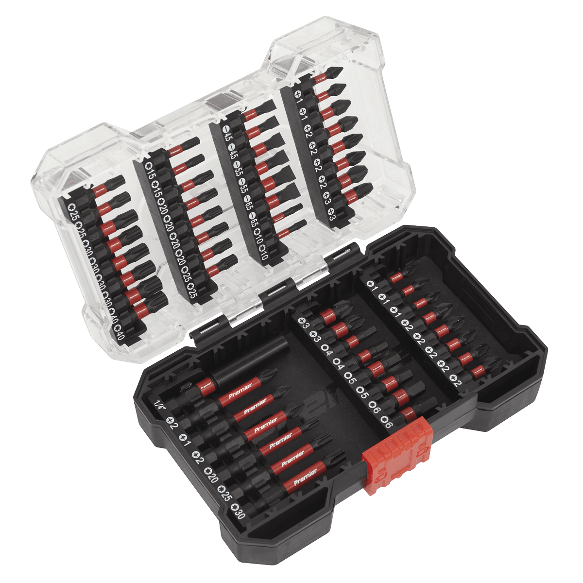 Sealey AK8281 Power Tool Bit Set 55pc Impact Grade - AK8281 - Sealey Tools UK - Trade Counter Direct