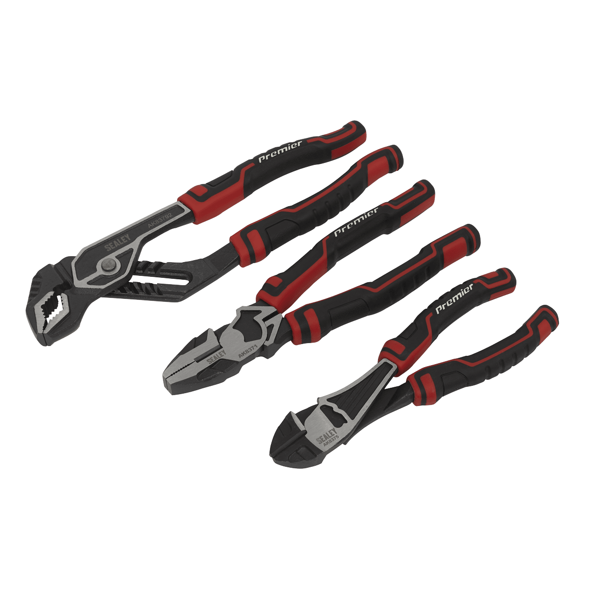 Sealey AK8377 Pliers Set High Leverage 3pc - AK8377 - Sealey Tools UK - Trade Counter Direct