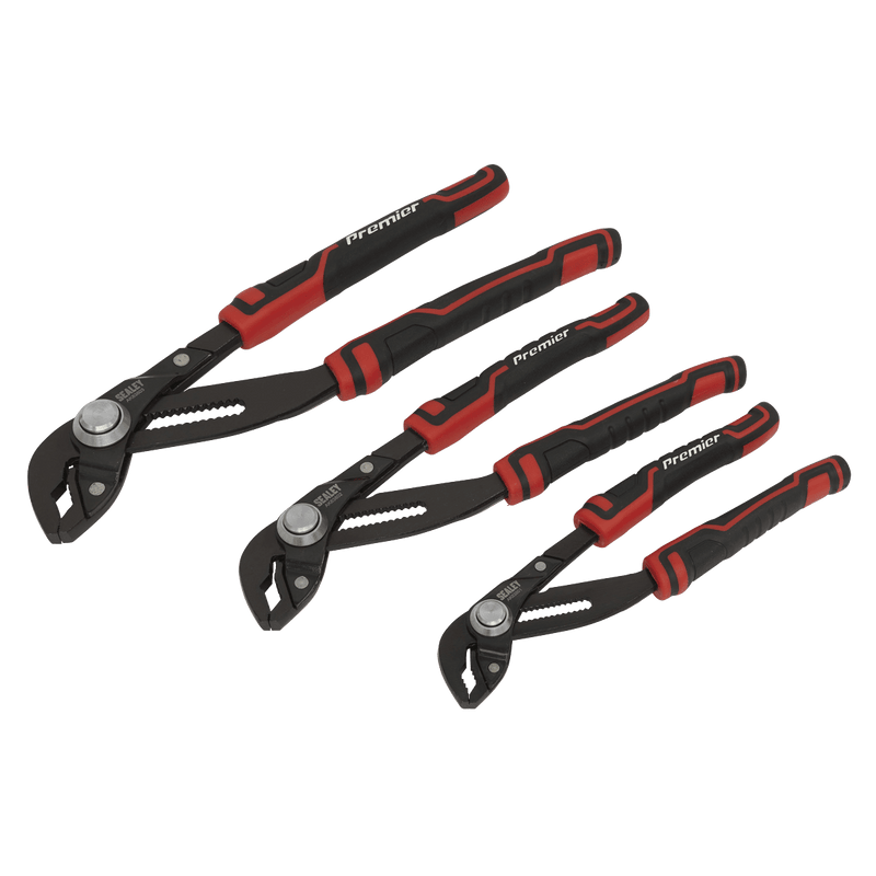 Sealey AK8380 Water Pump Pliers Set 3pc Quick Release - AK8380 - Sealey Tools UK - Trade Counter Direct