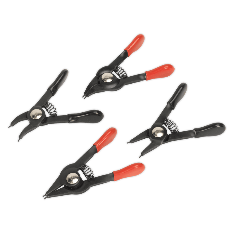 Sealey AK8449 Mini Circlip Pliers Set 4pc - AK8449 - Sealey Tools UK - Trade Counter Direct