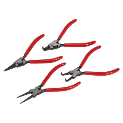 Sealey AK8454 Circlip Pliers Set 4pc 180mm - AK8454 - Sealey Tools UK - Trade Counter Direct