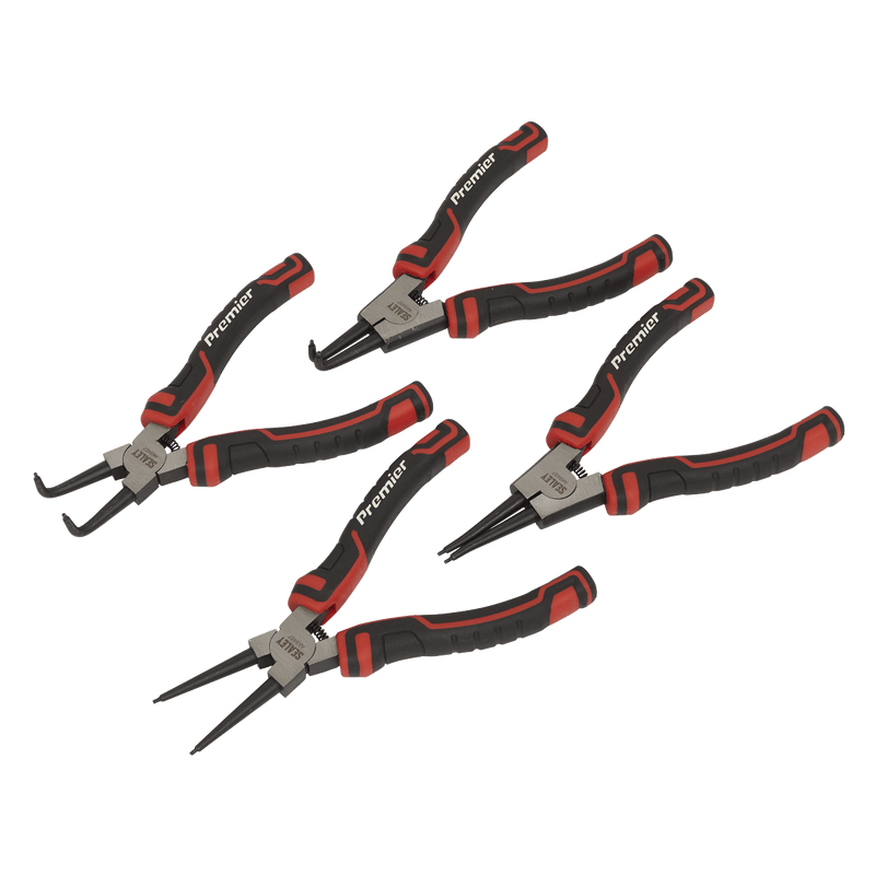 Sealey AK8457 Circlip Pliers Set 180mm 4pc - AK8457 - Sealey Tools UK - Trade Counter Direct