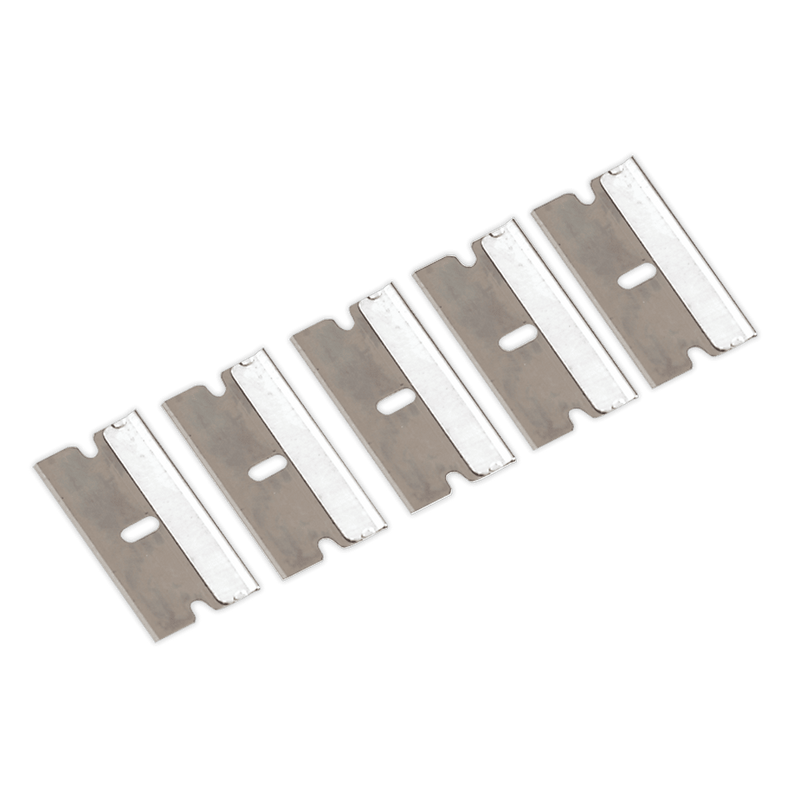 Sealey AK867/1 Razor Scraper Blade Pack of 5 - AK867/1 - Sealey Tools UK - Trade Counter Direct