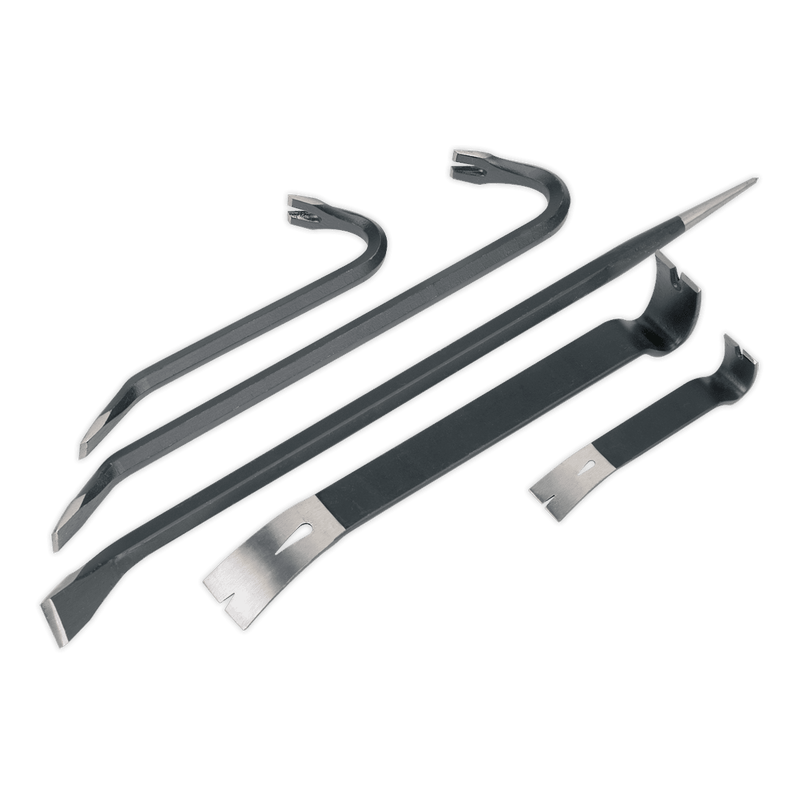 Sealey AK9112 Wrecking Bar Set 5pc - AK9112 - Sealey Tools UK - Trade Counter Direct