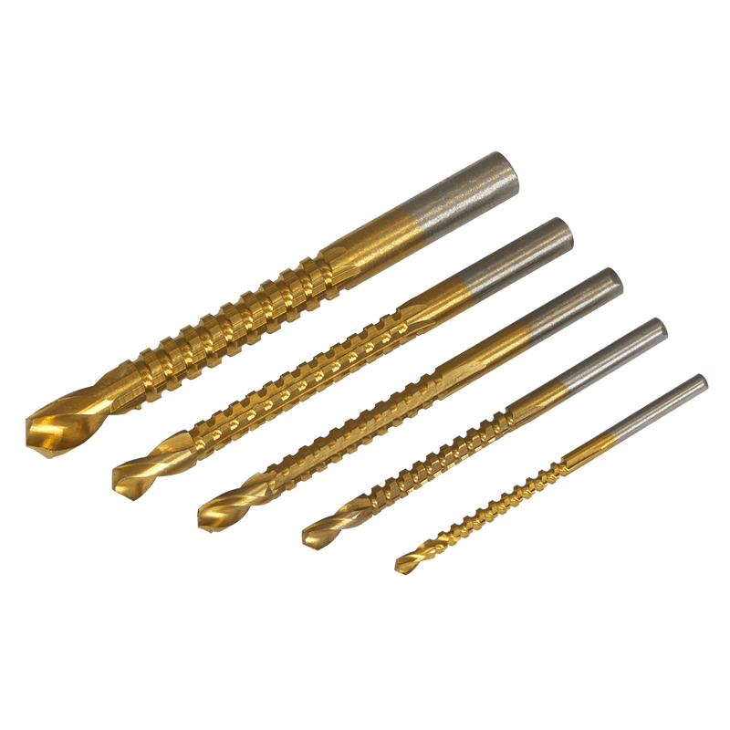 Sealey AK9189 Drill Saw Bit Set 5pc - AK9189 - Sealey Tools UK - Trade Counter Direct