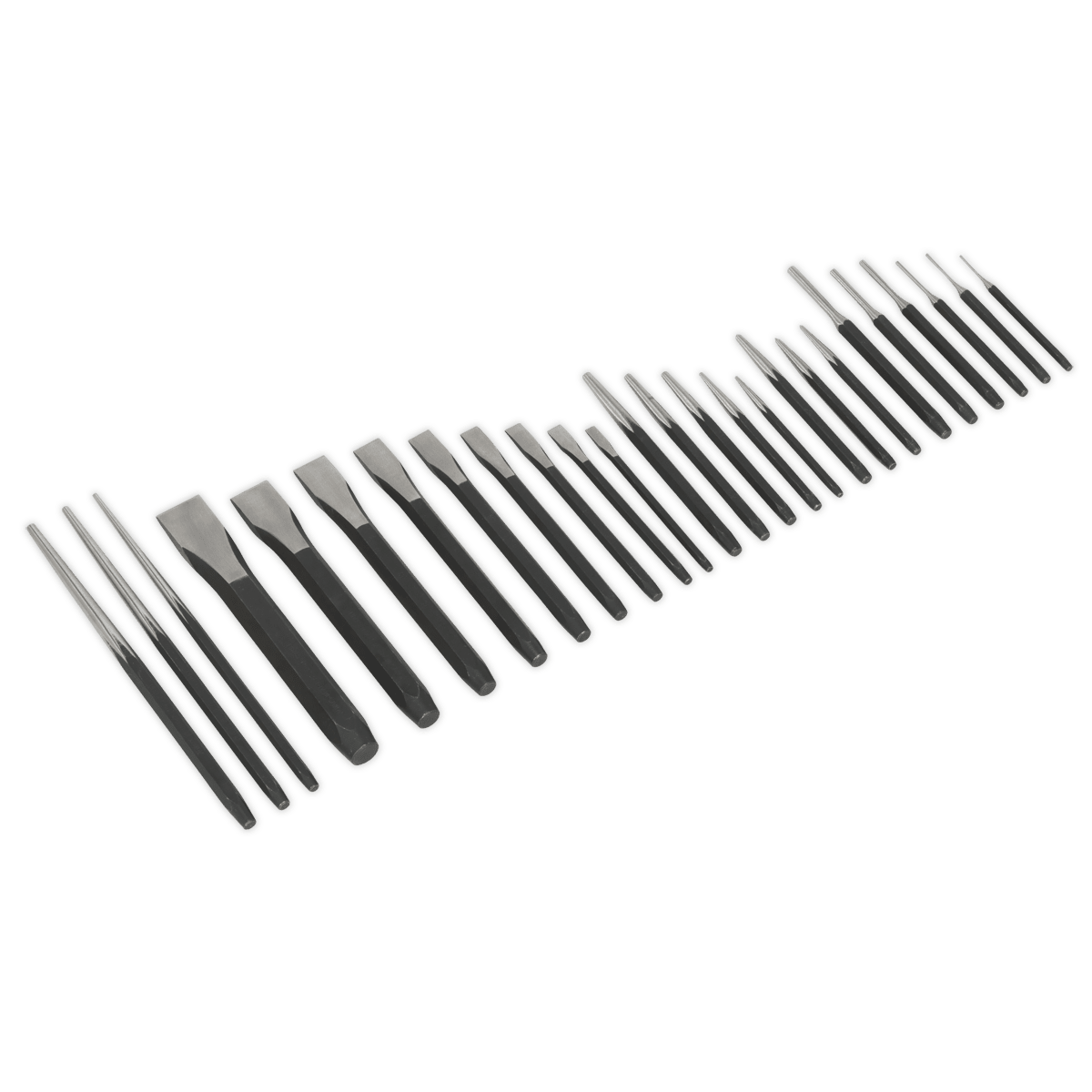 Sealey AK9298 Punch & Chisel Set 26pc - AK9298 - Sealey Tools UK - Trade Counter Direct