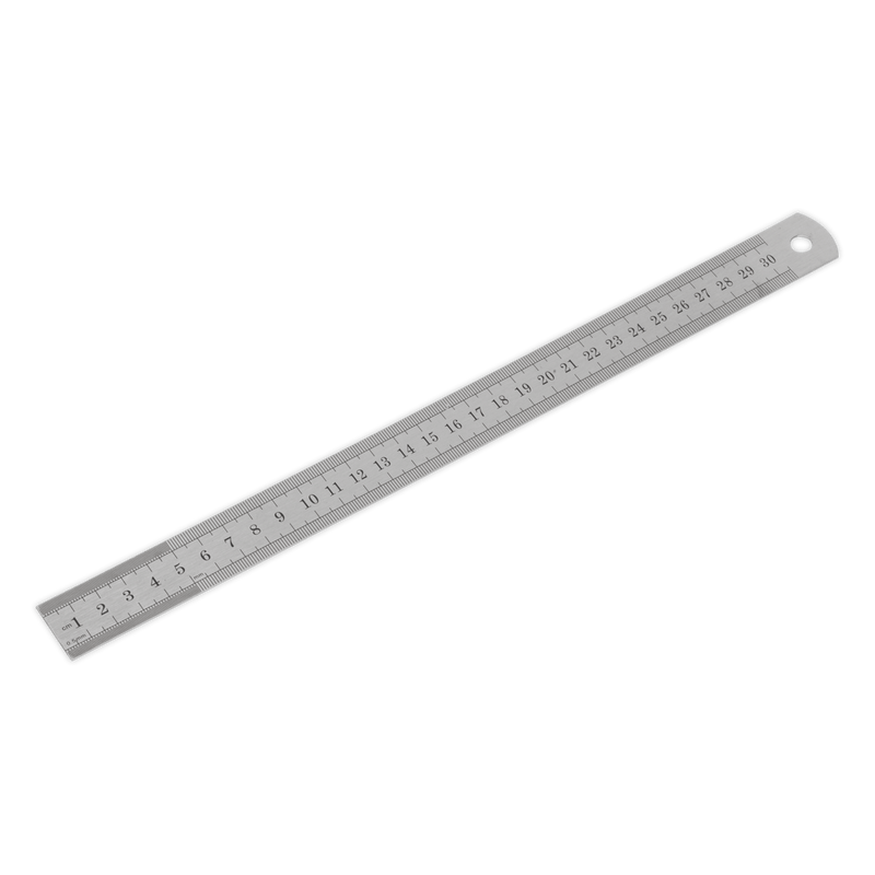 Sealey AK9641 Steel Rule 300mm/12" - AK9641 - Sealey Tools UK - Trade Counter Direct