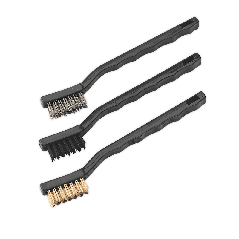 Sealey AK9791 Miniature Brush Set 3pc - AK9791 - Sealey Tools UK - Trade Counter Direct