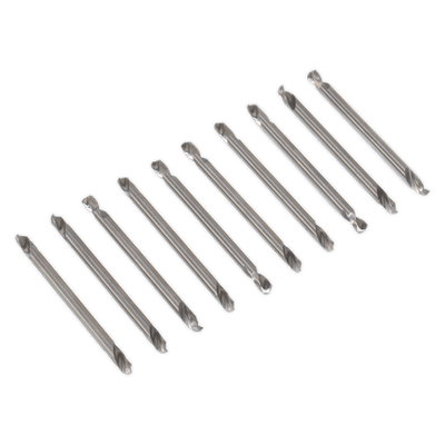 Sealey AK9910 Double End Drill Bit Set 1/8" 10pc - AK9910 - Sealey Tools UK - Trade Counter Direct