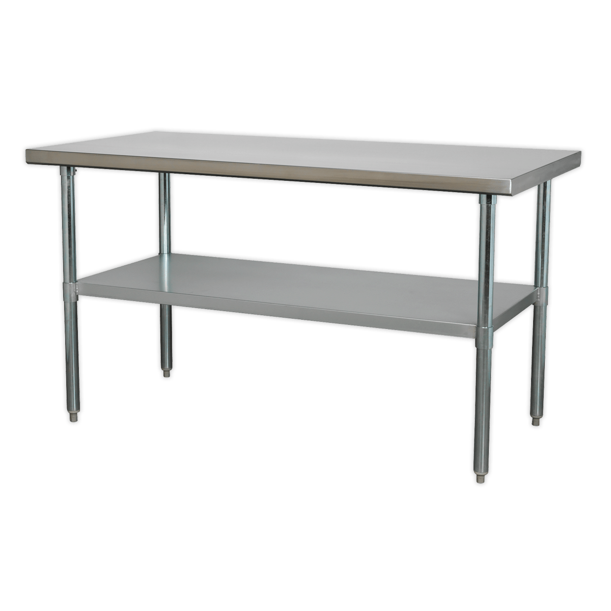Sealey AP1560SS Stainless Steel Workbench 1.5m - AP1560SS - Sealey Tools UK - Trade Counter Direct