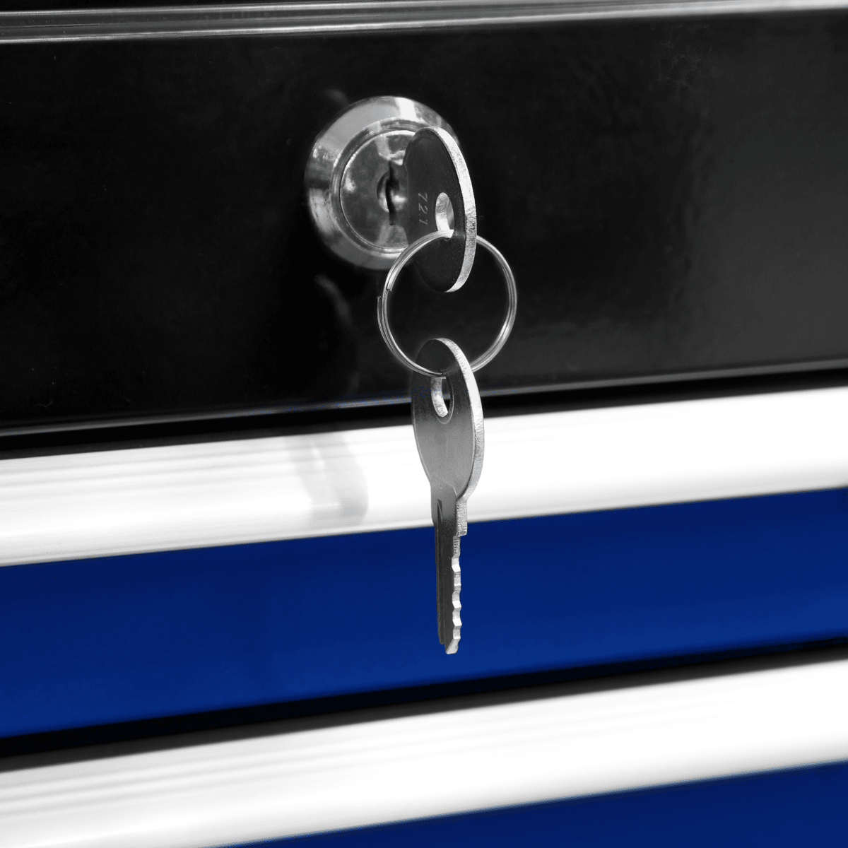 Sealey AP22B American PRO® Topchest & Rollcab Combination 6 Drawer - Blue - AP22B - Sealey Tools UK - Trade Counter Direct