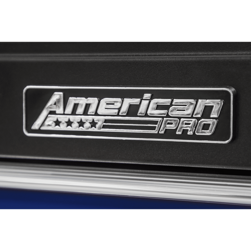 Sealey AP22B American PRO® Topchest & Rollcab Combination 6 Drawer - Blue - AP22B - Sealey Tools UK - Trade Counter Direct