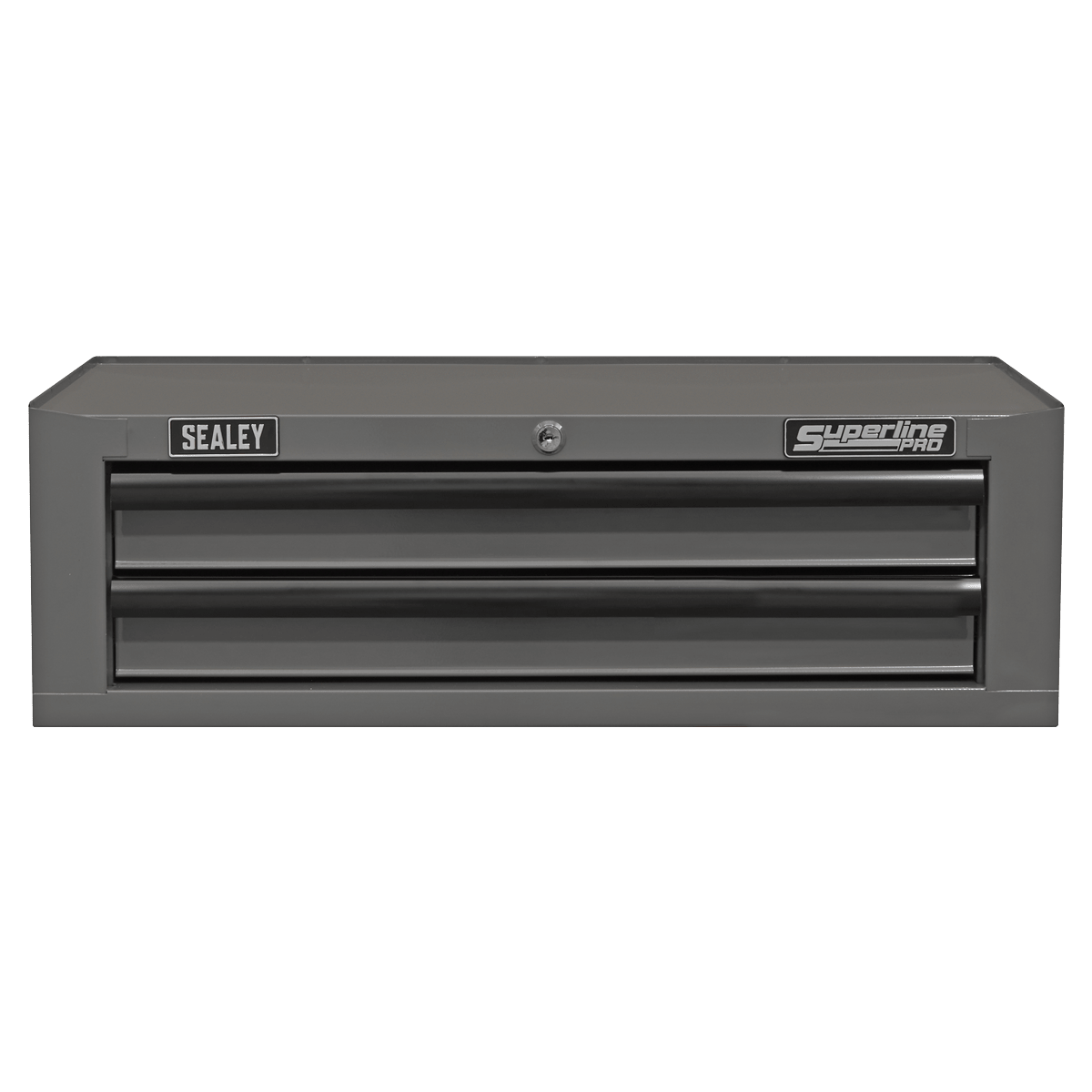 Sealey AP26029TG Superline PRO® Mid-Box Tool Chest 2 Drawer - Grey/Black - AP26029TG - Sealey Tools UK - Trade Counter Direct