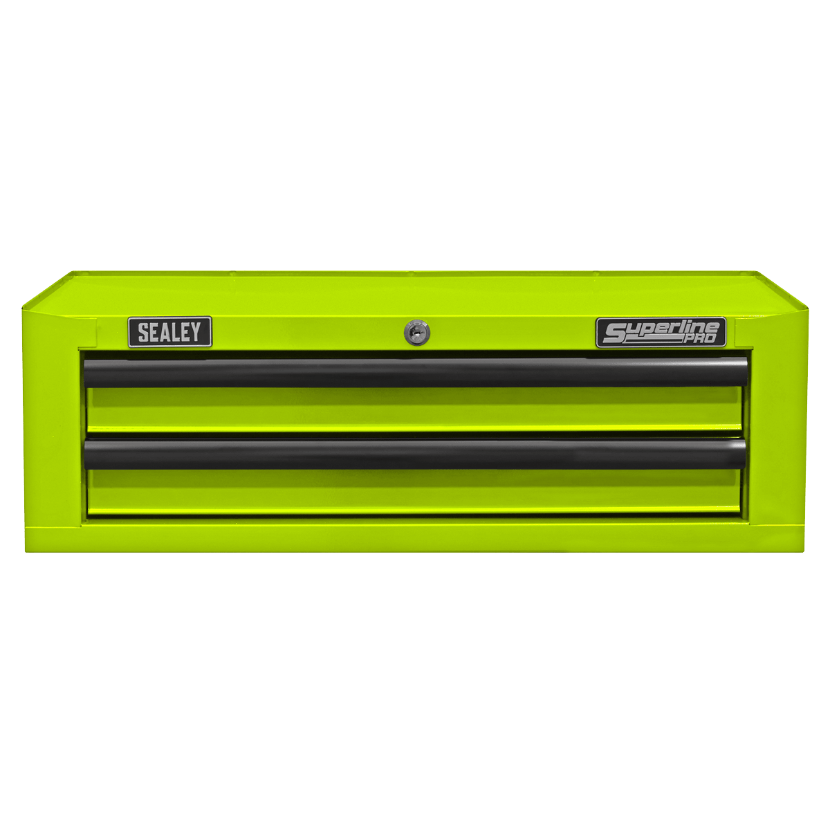 Sealey AP26029THV Superline PRO® Mid-Box Tool Chest 2 Drawer - Green/Black - AP26029THV - Sealey Tools UK - Trade Counter Direct