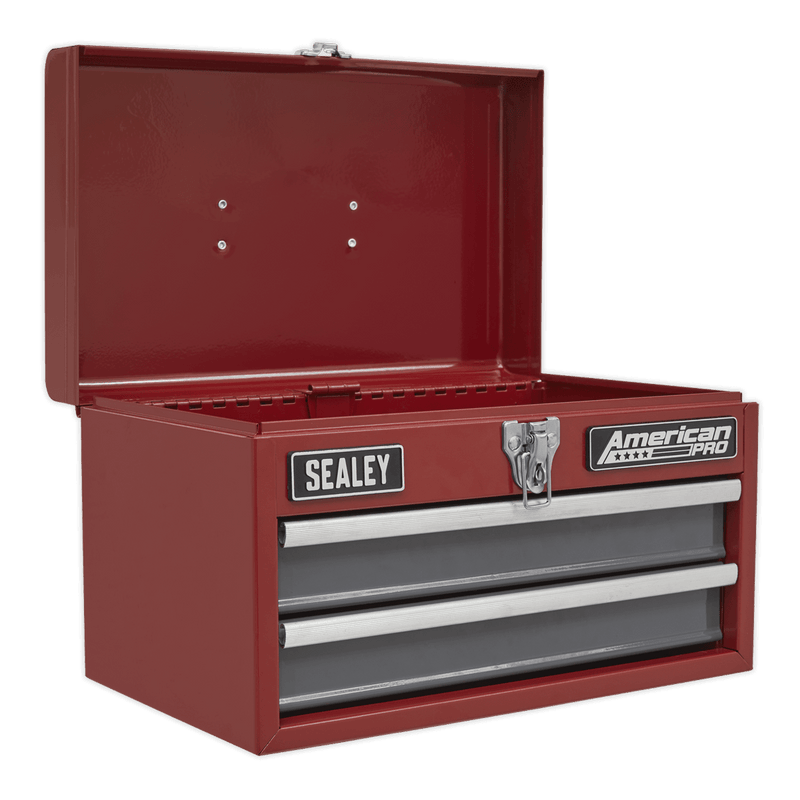 Sealey AP2602BB Toolbox 2 Drawer with Ball Bearing Slides - AP2602BB - Sealey Tools UK - Trade Counter Direct