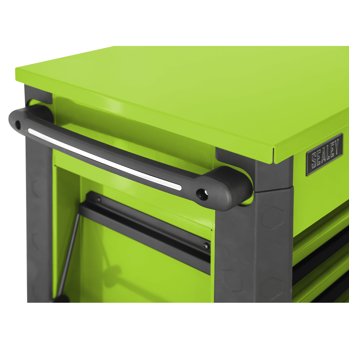 Sealey AP266HV Superline Pro® Tool Trolley 6 Drawer - Green - AP266HV - Sealey Tools UK - Trade Counter Direct