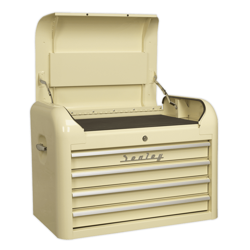 Sealey AP28104 Topchest 4 Drawer Retro Style - AP28104 - Sealey Tools UK - Trade Counter Direct