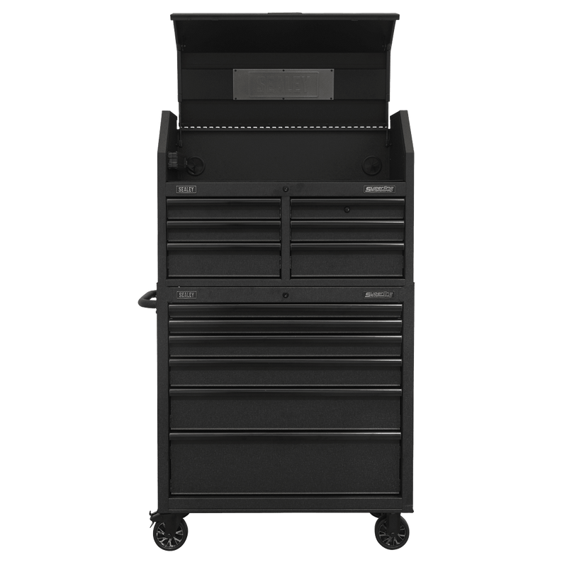 Sealey AP36BESTACK Superline PRO® Tool Chest Combination with Power Bar 12 Drawer - AP36BESTACK - Sealey Tools UK - Trade Counter Direct