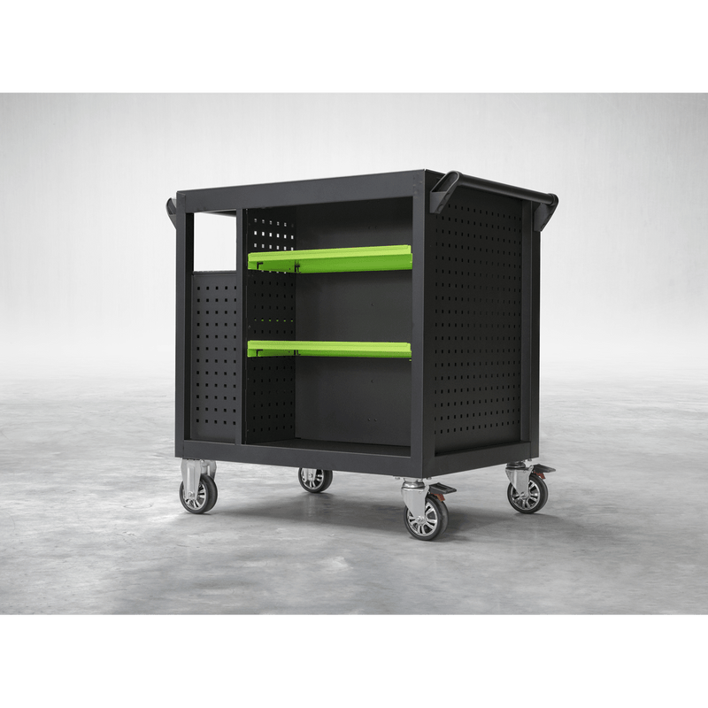 Sealey AP36MWS Premier™ Mobile Workstation with 7 Drawers & Cupboard 920mm - AP36MWS - Sealey Tools UK - Trade Counter Direct